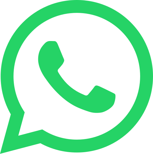 Das WhatsApp-Logo: Eine grüne Sprechblase mit einem Telefon-Symbol in der Mitte.